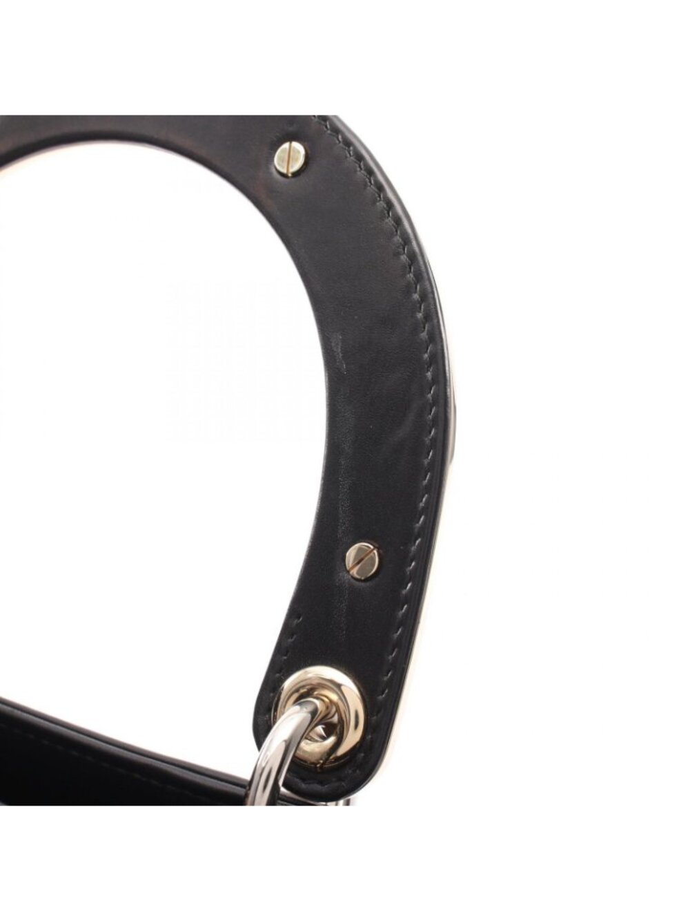 Dior Handbag Lady Dior Large Patch 2-Way Black Multi Leather Lady Dior Tote - Picture 9 of 9